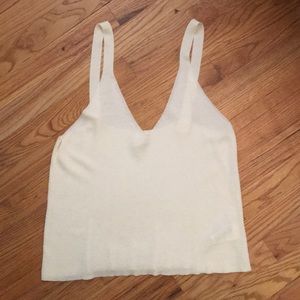 Knit Cream Tank